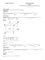 Đề ôn tập toán 12 có đáp án (115)