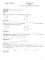 Đề ôn tập hình học lớp 12 (242)