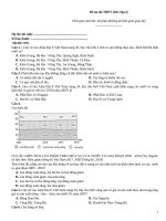 Đề ôn thi thpt 2021 địa lý   đề số 070