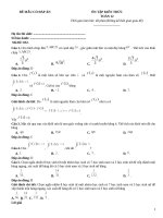 Đề ôn tập toán 12 có đáp án (332)