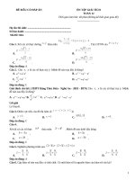 Đề ôn tập giải tích lớp 12 (444)