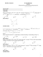 Đề ôn tập hình học lớp 12 (84)