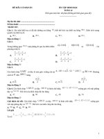 Đề ôn tập hình học lớp 12 (157)
