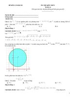 Đề ôn tập toán 12 có đáp án (214)