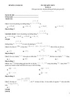 Đề ôn tập toán 12 có đáp án (321)