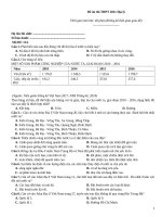 Đề ôn thi thpt 2021 địa lý   đề số 114