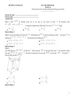 Đề ôn tập hình học lớp 12 (202)