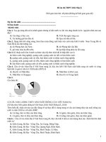 Đề ôn thi thpt 2022 địa lý   mã đề 028