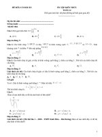 Đề ôn tập kiến thức toán 12 có giải thích (204)