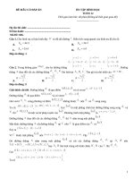 Đề ôn tập hình học lớp 12 (246)