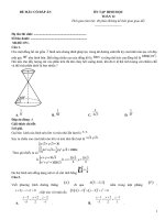 Đề ôn tập hình học lớp 12 (171)