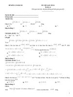 Đề ôn tập giải tích lớp 12 (16)