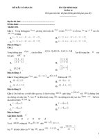 Đề ôn tập hình học lớp 12 (370)