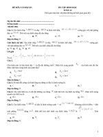 Đề ôn tập hình học lớp 12 (104)