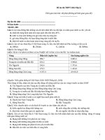 Đề ôn thi thpt 2022 địa lý   mã đề 200