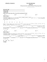 Đề ôn tập hình học lớp 12 (187)