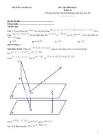 Đề ôn tập hình học lớp 12 (348)