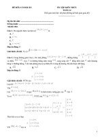 Đề ôn tập toán 12 có đáp án (192)