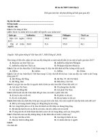 Đề ôn thi thpt 2019 địa lý   đề số 106