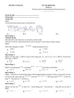 Đề ôn tập hình học lớp 12 (139)
