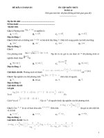 Đề ôn tập toán 12 có đáp án (50)