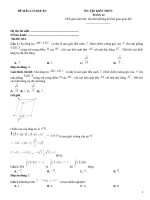 Đề ôn tập kiến thức toán 12 có giải thích (233)
