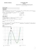 Đề ôn tập kiến thức toán 12 có giải thích (125)