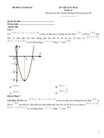 Đề ôn tập giải tích lớp 12 (380)