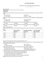 Đề thi thpt 2021 địa lý   mã đề 521