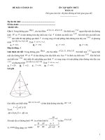 Đề ôn tập toán 12 có đáp án (151)
