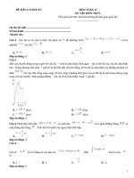 Đề ôn tập  toán 12 (451)