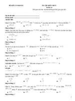Đề ôn tập kiến thức toán 12 có giải thích (306)