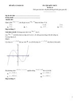 Đề ôn tập toán 12 có đáp án (297)