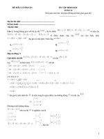 Đề ôn tập hình học lớp 12 (160)