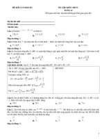 Đề ôn tập toán 12 có đáp án (142)