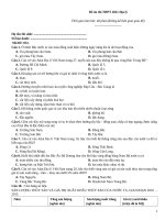 Đề ôn thi thpt 2021 địa lý   đề số 052