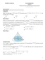 Đề ôn tập hình học lớp 12 (75)