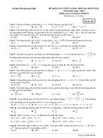 Đề ôn khảo sát chất lượng thptqg môn toán  (823)