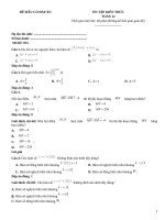 Đề ôn tập kiến thức toán 12 có giải thích (255)
