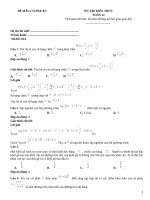 Đề ôn tập toán 12 có đáp án (14)