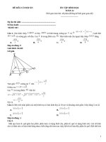 Đề ôn tập hình học lớp 12 (47)