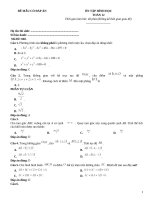 Đề ôn tập hình học lớp 12 (340)