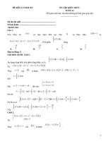 Đề ôn tập kiến thức toán 12 có giải thích (310)