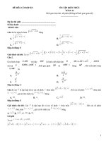 Đề ôn tập kiến thức toán 12 có giải thích (226)