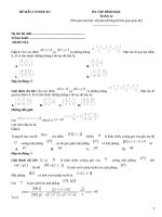 Đề ôn tập hình học lớp 12 (214)