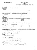 Đề ôn tập kiến thức toán 12 có giải thích (220)