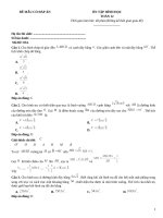 Đề ôn tập hình học lớp 12 (354)