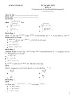 Đề ôn tập kiến thức toán 12 có giải thích (322)