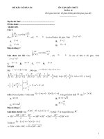 Đề ôn tập toán 12 có đáp án (135)