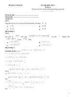 Đề ôn tập toán 12 có đáp án (17)
